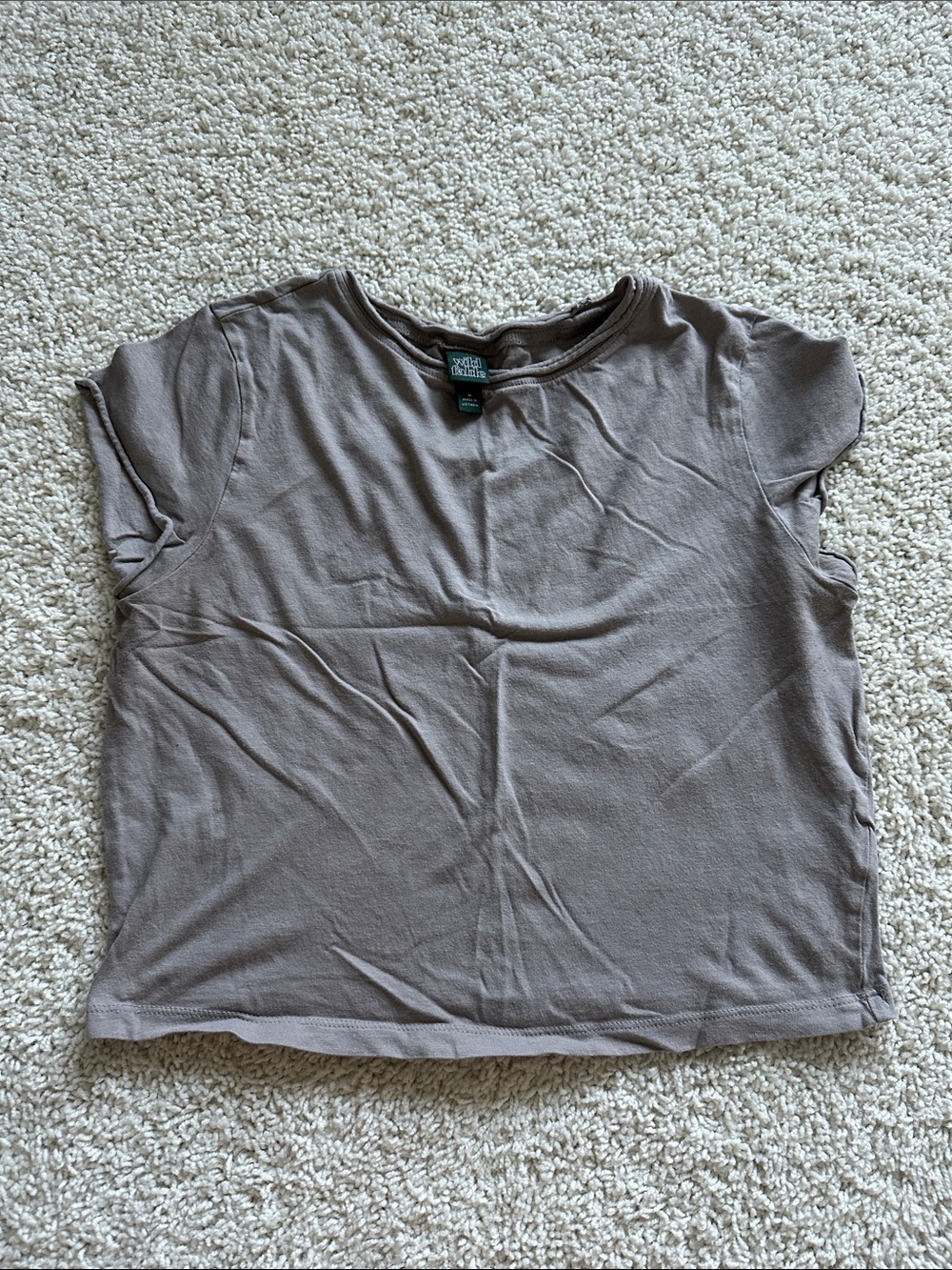 wild fable Neutral Taupe Short Sleeve Tee